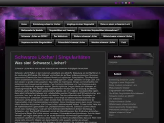 Schwarze Löcher | Singularitäten