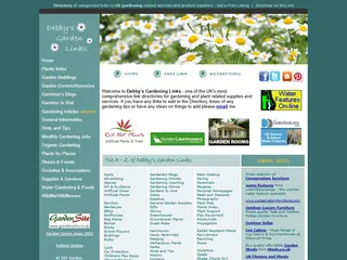 Debbys Garden Links - Directory of UK gardening links