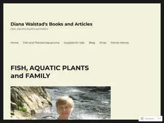 Diana Walstad's Books and Articles – FISH, AQUATIC PLANTS and FAMILY