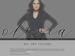 for the victims . . . the Olivia Benson fanlisting