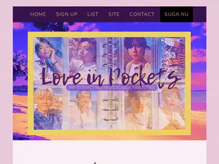 LOVE IN POCKETS // The Collecting Photocards Fanlisting