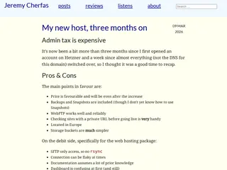 Home | Jeremy Cherfas