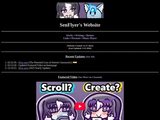 SenFlyer's Website