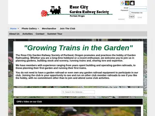 Rose City Garden Railway Society