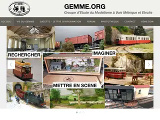 GEMME – Votre association pour pratiquer le modélisme ferroviaire à voie métrique et étroite