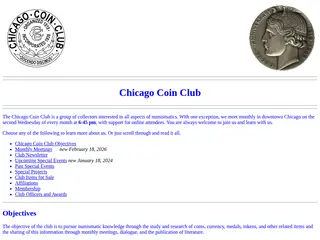 Chicago Coin Club