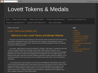 Lovett Tokens & Medals