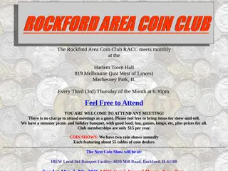 Rockford Area Coin Club home page!