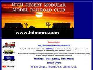 HDMMRC - High Desert Modular Model Railroad Club