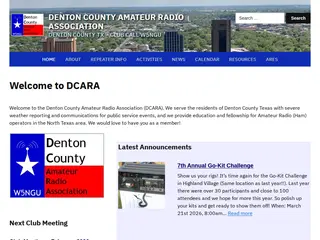 Denton County Amateur Radio Association – Denton County TX – Club Call W5NGU