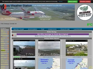 Newquay Weather Station - Home