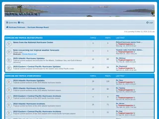 - Hurricane Message Board