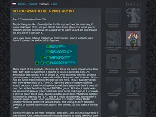 So you want to be a pixel artist? - Photoshop tutorials and Pixelart tutorials, smiles and pixelart - Gas13.ru