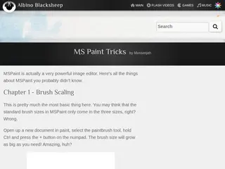 MS Paint Tricks | Albino Blacksheep