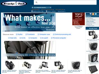 FrostyTech - Best Heat Sinks & PC Cooling Reviews