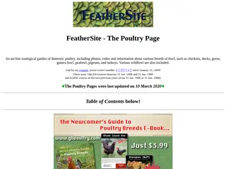 FeatherSite - The Poultry Page