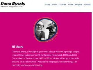 Dana Byerly - Interaction Designer Who Codes