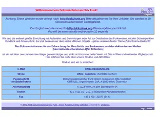 DokuFunk (QSL COLLECTION) - Startseite