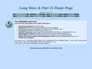 Longwave Home Page