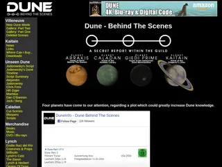 DuneInfo - Dune - Behind The Scenes