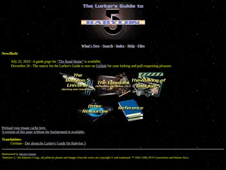 The Lurker's Guide to Babylon 5