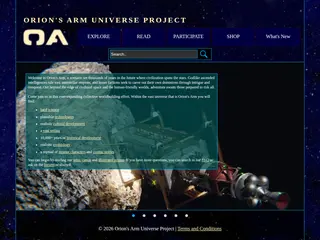 Welcome to the Orion's Arm Universe Project