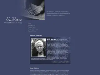 UniVerse :: A United Nations of Poetry