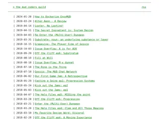 > the mud coders guild