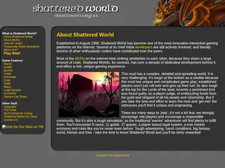 Shattered World MUD - shattered.org 23