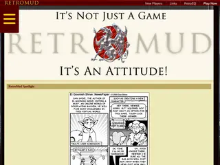 RetroMUD | Free Online Roleplaying Game (MMORPG) | It's not just a game, it's an attitude