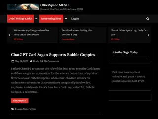 OtherSpace MUSH – Home of Wes Platt and OtherSpace MUSH