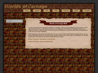 Worlds of Carnage MUD - Worlds of Carnage MUD