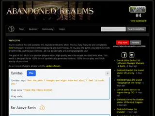 Abandoned Realms Homepage