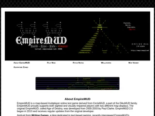 EmpireMUD | Build. Rise. Rule. Empire. | telnet empiremud.net 4000