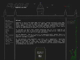 Nightfall: Mudding since 1990