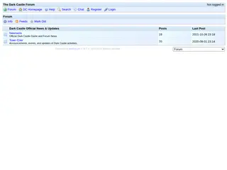 Dark Castle MUD - Free Fantasy Text RPG | Clans, Quests & PvP