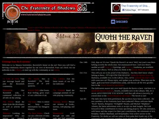 Ravenloft: Fraternity of Shadows: Home of Ravenloft on the Net