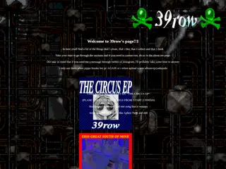 39row web page