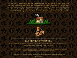 ==> explore the woods...