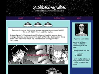 endless cycles (in the Dreamtime of The Saucer People)