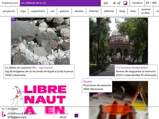 Jardín web de @librenauta