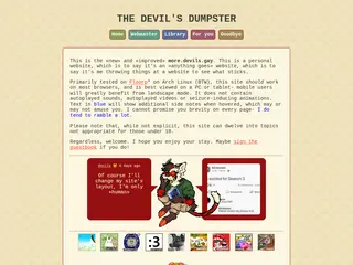 the devils' dumpster