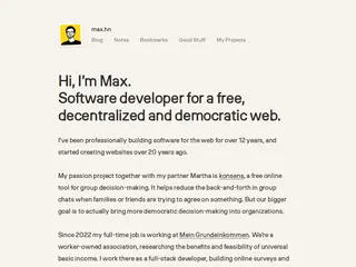About me | max.hn