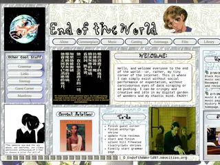 ☀︎︎End of the World☀︎︎