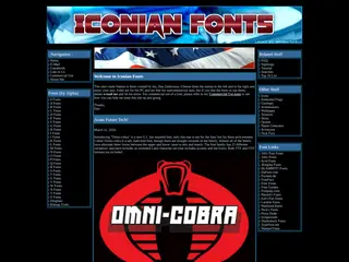 Iconian Fonts