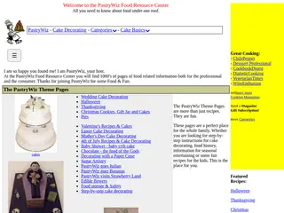 PastryWiz Food Resource Center - Food & Fun starts here!