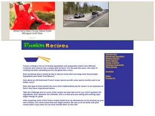 Fusion Recipes: East Meets West