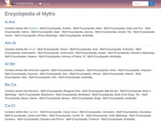 Encyclopedia of Myths