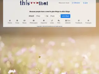 This to That (Glue Advice)