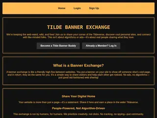 Tilde Banner Exchange